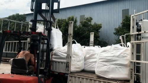 潍坊羧甲基纤维素仓库批量装车场景