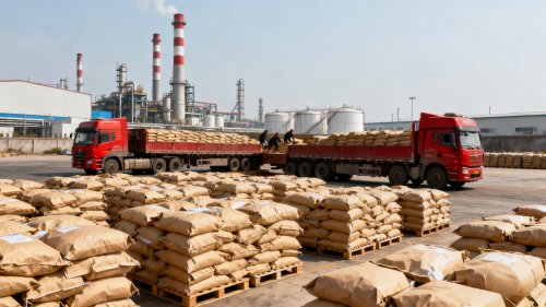 羧甲基纤维素钠规格产品装车现场展示