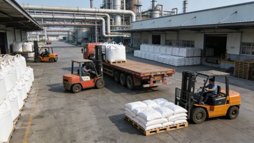 增稠剂产品装车作业过程展示