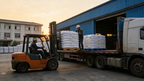 陶瓷专用HPMC包装产品整齐堆放