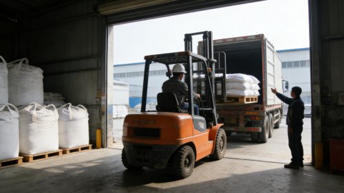 大型运输车装载HPMC产品