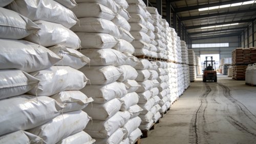 工厂仓库内CMC产品装车作业