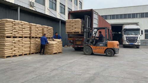 增稠剂CMC高粘度产品工厂装车现场