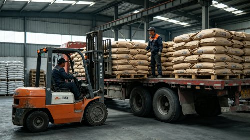 低粘度羧甲基纤维素白色粉末工厂厂区装车2%粘度100至200毫帕秒用于石油钻井液降滤失